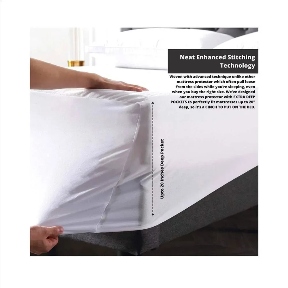 Mattress ProtectorQueenSize 100% Waterproof